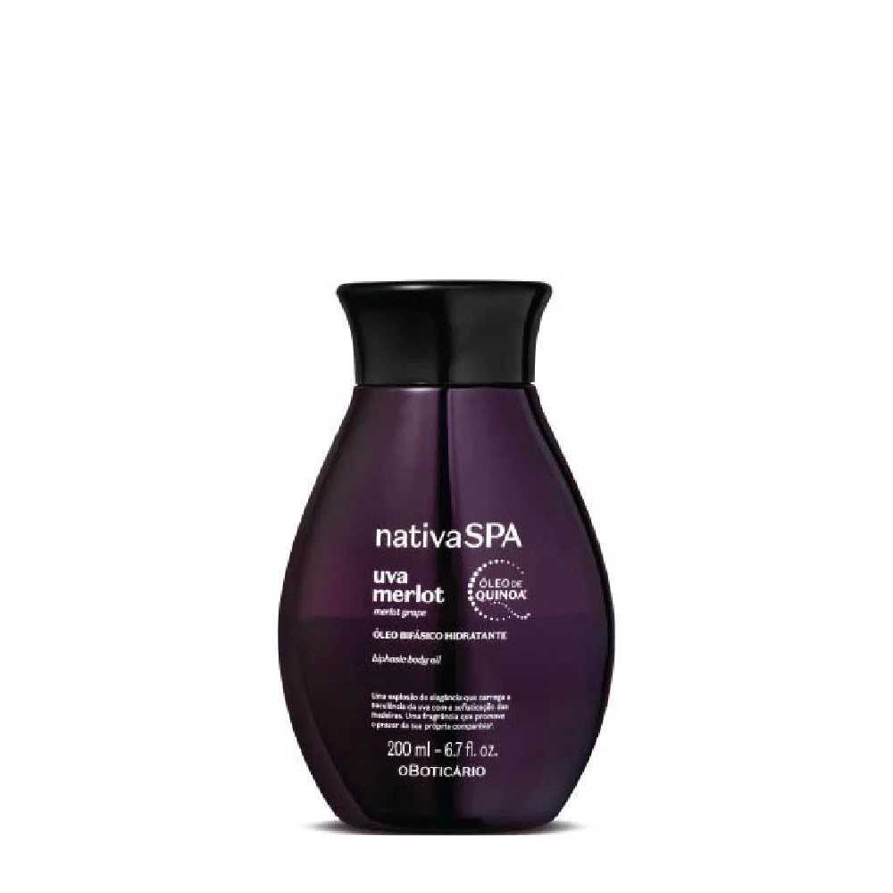 NSPA Merlot Grape (Uva Merlot) Biphase Body Oil 200 ml