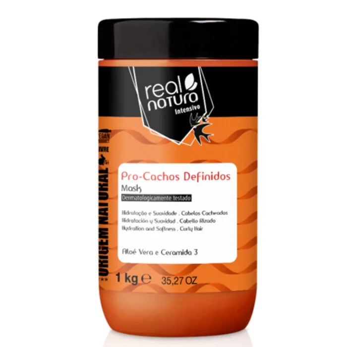 Real Natura | Pro Cachos (curls) Salt Free  Hair Mask 1 kg
