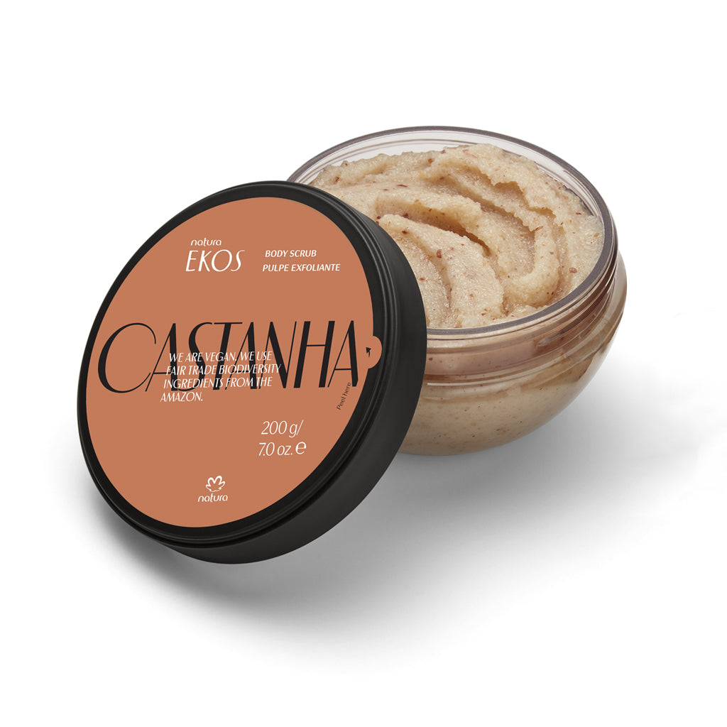 NATURA | CASTANHA EXFOLIATING SCRUB EKOS  200 g