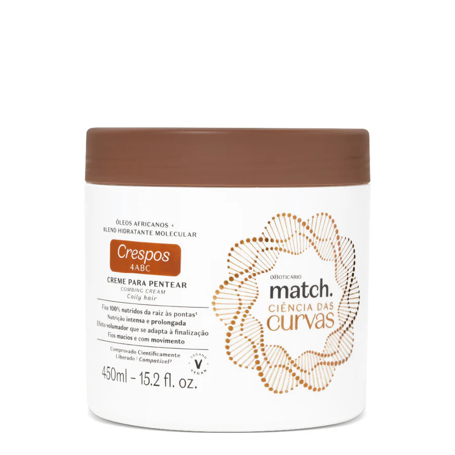 Match. | Ciência das Curvas  Combi Cream Curl type 4ABC 450 ml