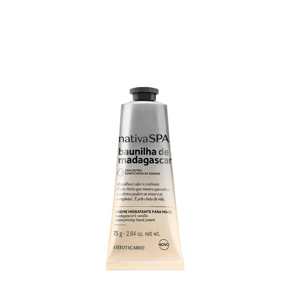 Nativa Spa Madagascar Vanilla Hand Cream 75 g