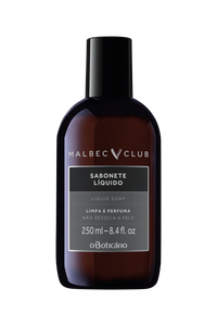 MALBEC CLUB VLOEIBARE ZEEP VOOR MANNEN (Veganistisch) 250 ml 