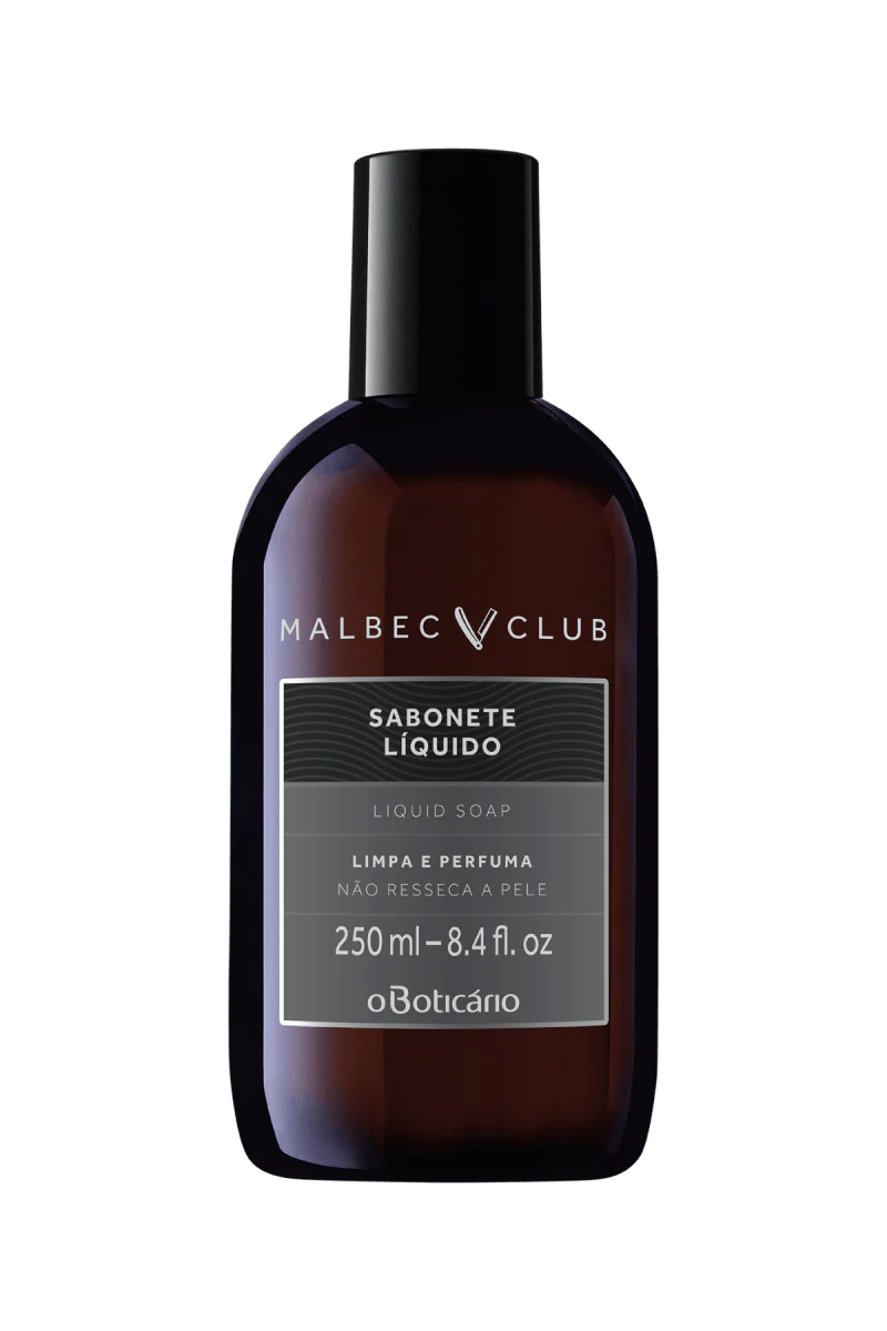 MALBEC CLUB LIQUID SOAP FOR MEN (Vegan) 250 ml