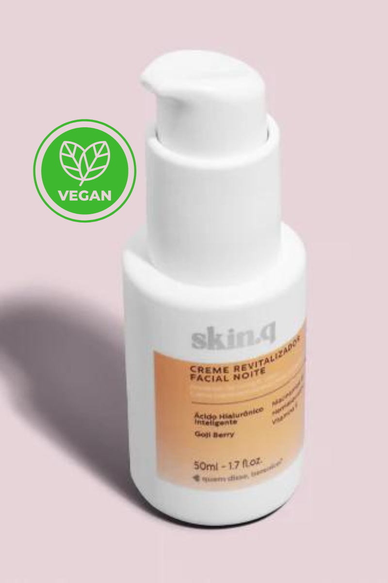 Skin.Q Facial Revitalizer Nachtcrème (Veganistisch) 50 ml