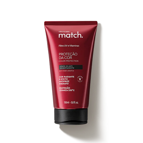 MATCH Leave-In Anti-Fade Color Protection (VEGAN) 150 ml | Brazilian Perfum Hair Skin Care Cosmetics online - Missy Mô