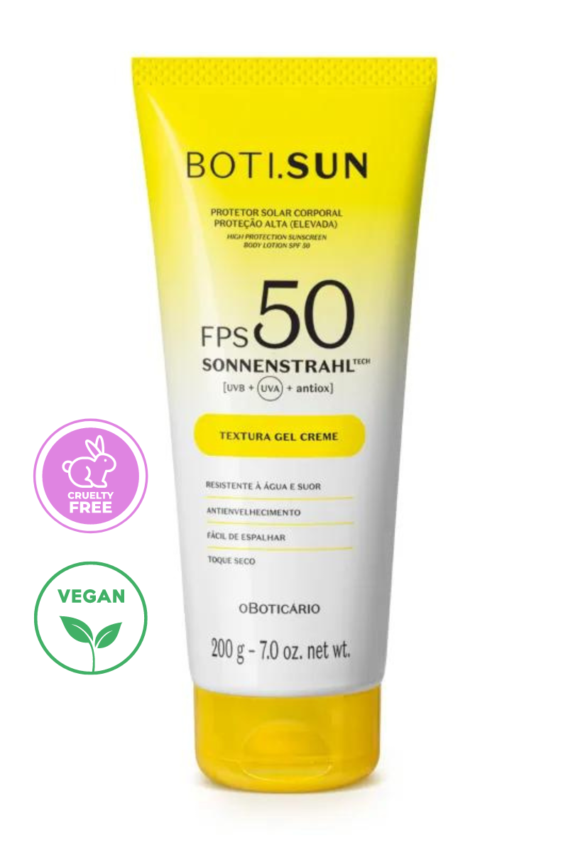 Boti.Sun  VEGAN Body Sunscreen Gel Cream SPF 50 200 g
