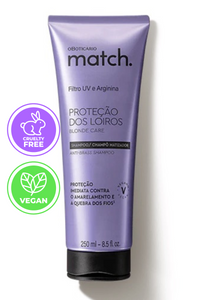 MATCH blonde care Shampoo 250 ml (VEGAN) - O Boticário