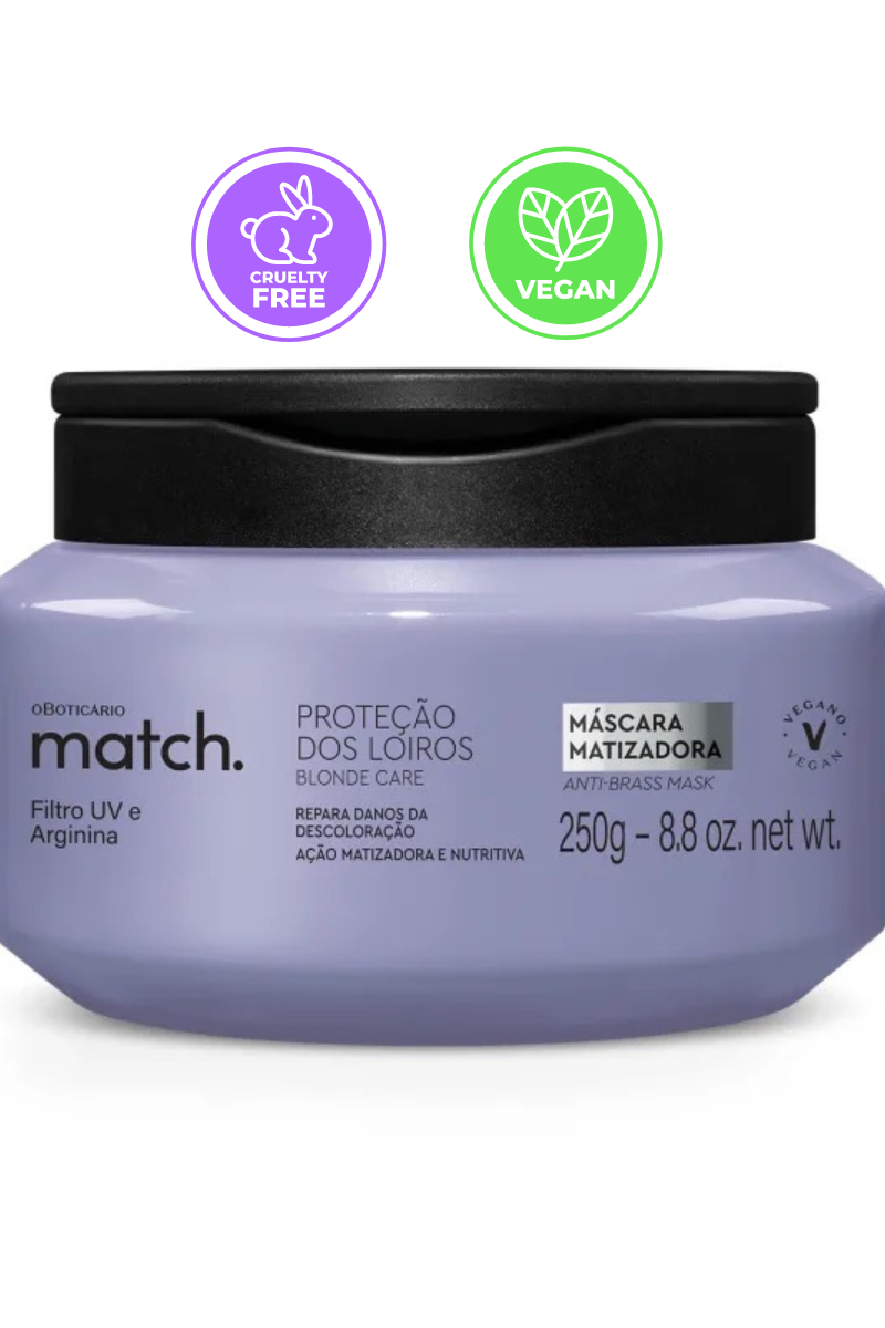 Match Blonde Care Brazilian Hair Mask (vegan) 250 g