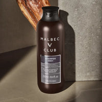 MALBEC | Shampoo Grey Malbec Club 250 ml (VEgan) | Brazilian Body Hair Skin Care Cosmetics online - Missy Mô