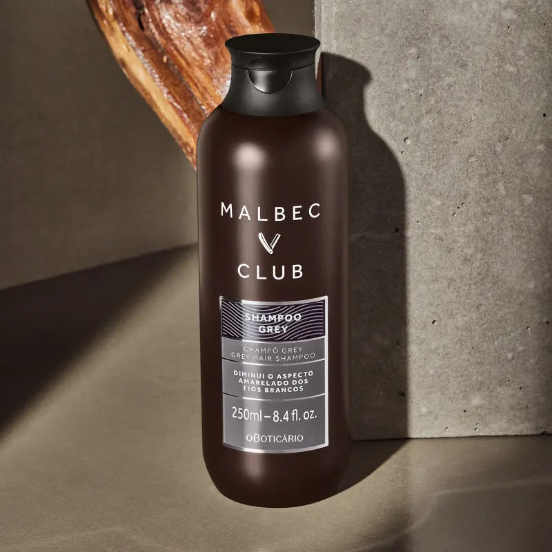 MALBEC | Shampoo Grey Malbec Club 250 ml (VEgan)