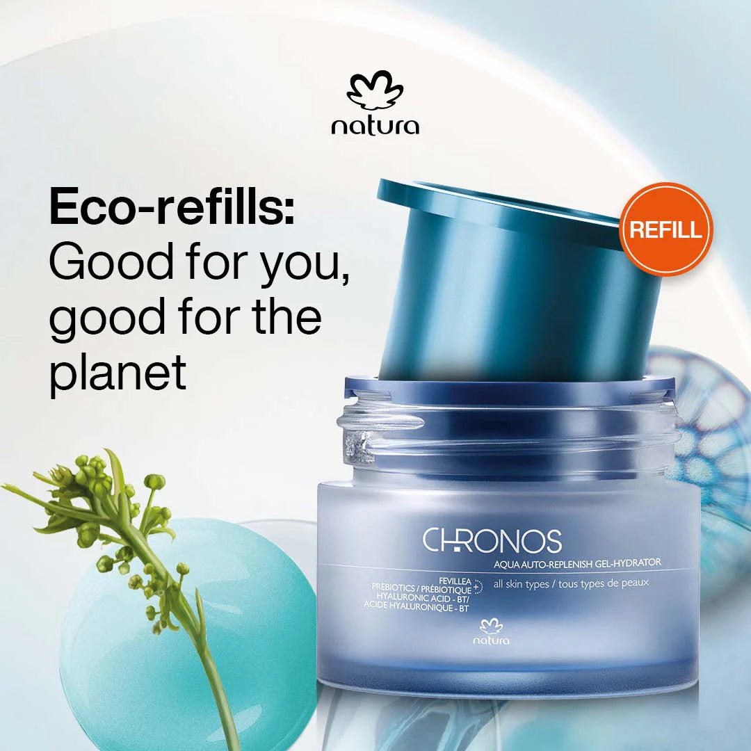 NATURA | AQUA HYDRATING GEL REFILL  CHRONOS  40 G