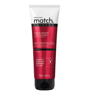 Match Reconstruction Reconstruçao Brazilian Hair Shampoo (vegan) 250 ml - O Boticario - Brazilian Body Care | Brazilian Perfum Hair Skin Care Cosmetics online - Missy Mô