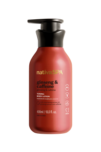 Nativa SPA GINSENG & CAFFEINE TONING BODY LOTION (Vegan) 400 ml - O Boticario - Brazilian Body Care | Brazilian Perfum Hair Skin Care Cosmetics online - Missy Mô